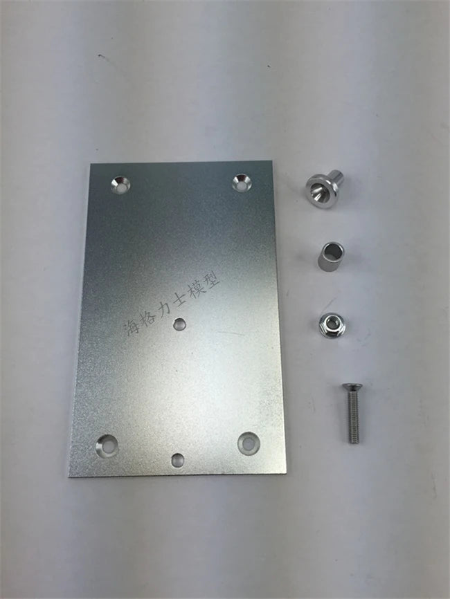 Trailer Metal Hook Lower Plate for 1/14 Tamiya RC Truck Trailer Tipper Scania 770s Benz Actros Volvo MAN LESU Iveco DIY Parts