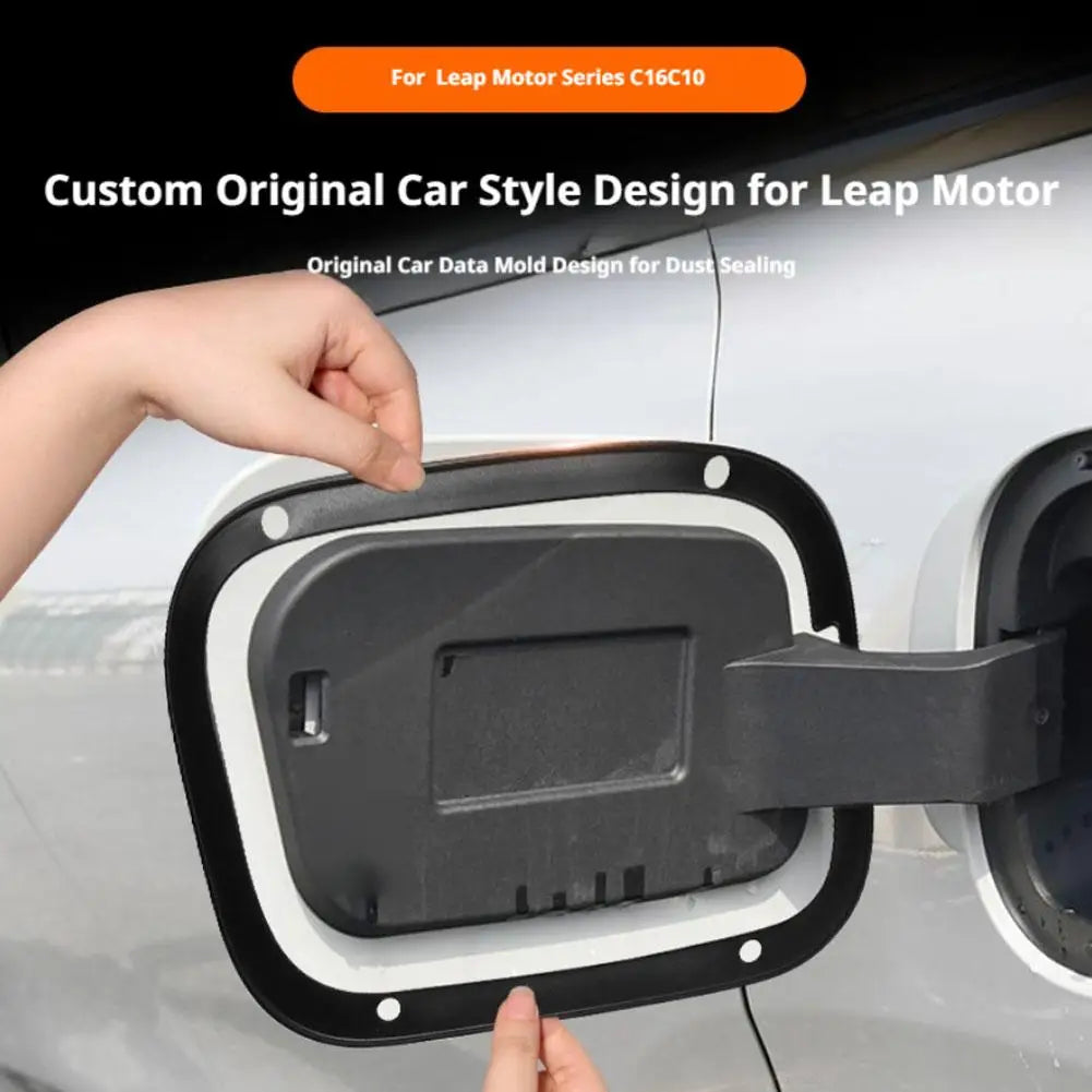 for Leapmotor C10 C16 Charging Port Cover Precision Fit Eco Rubber Waterproof Dustproof Protector for Electric Vehicles