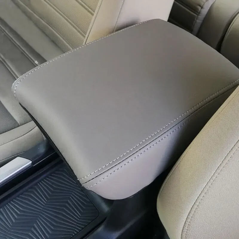 Para Honda CRV 2018 Accesorios CR-V 2017 2019 2020 2021 Cubierta de la caja del reposabrazos de la consola central del automóvil Cubierta protectora de cuero