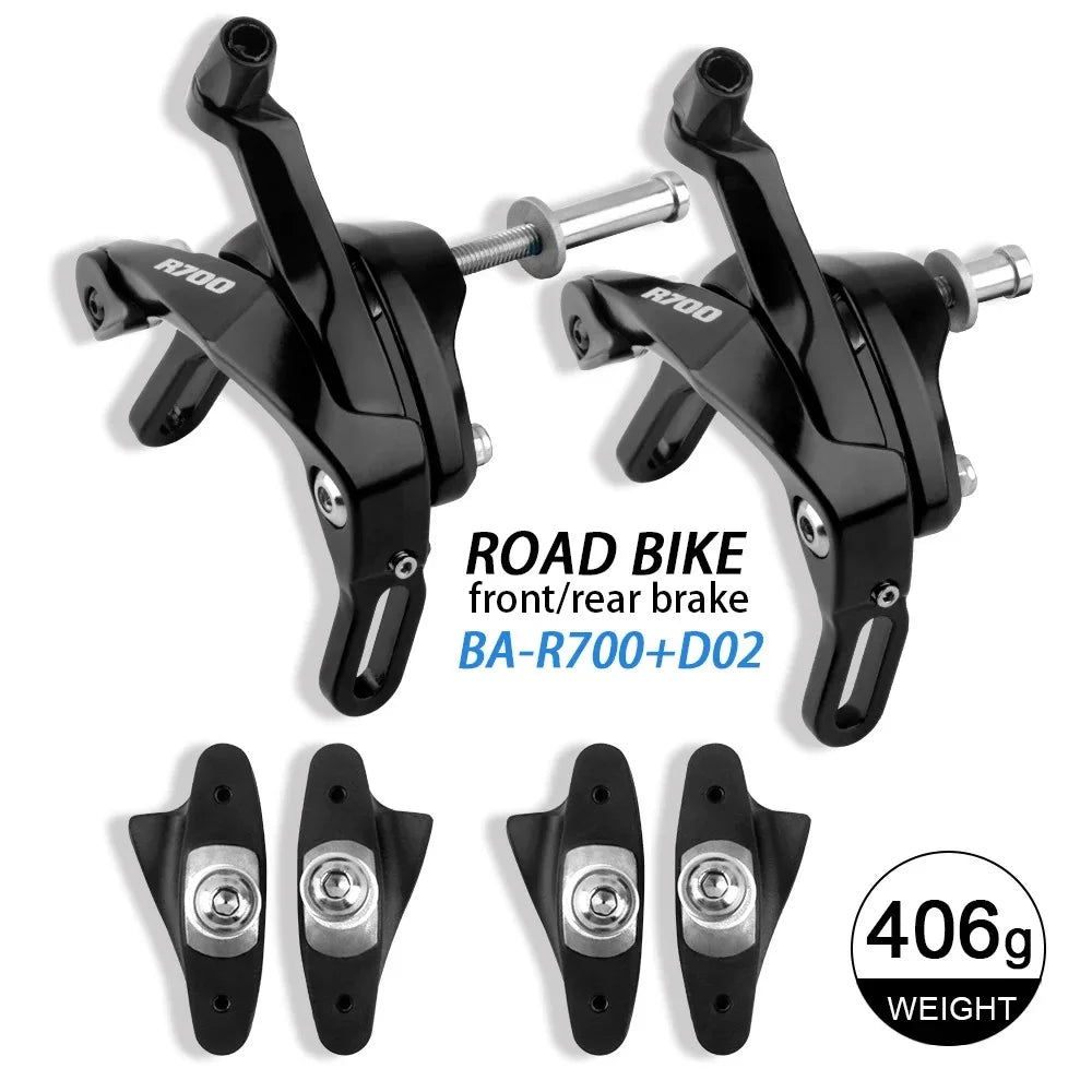 Road Bike Brake Front Rear Dual Pivot Bicycle Rim Brake Speed Bike Caliper Racing Bike Mechanical Brake for Shimano R7000 R8000
