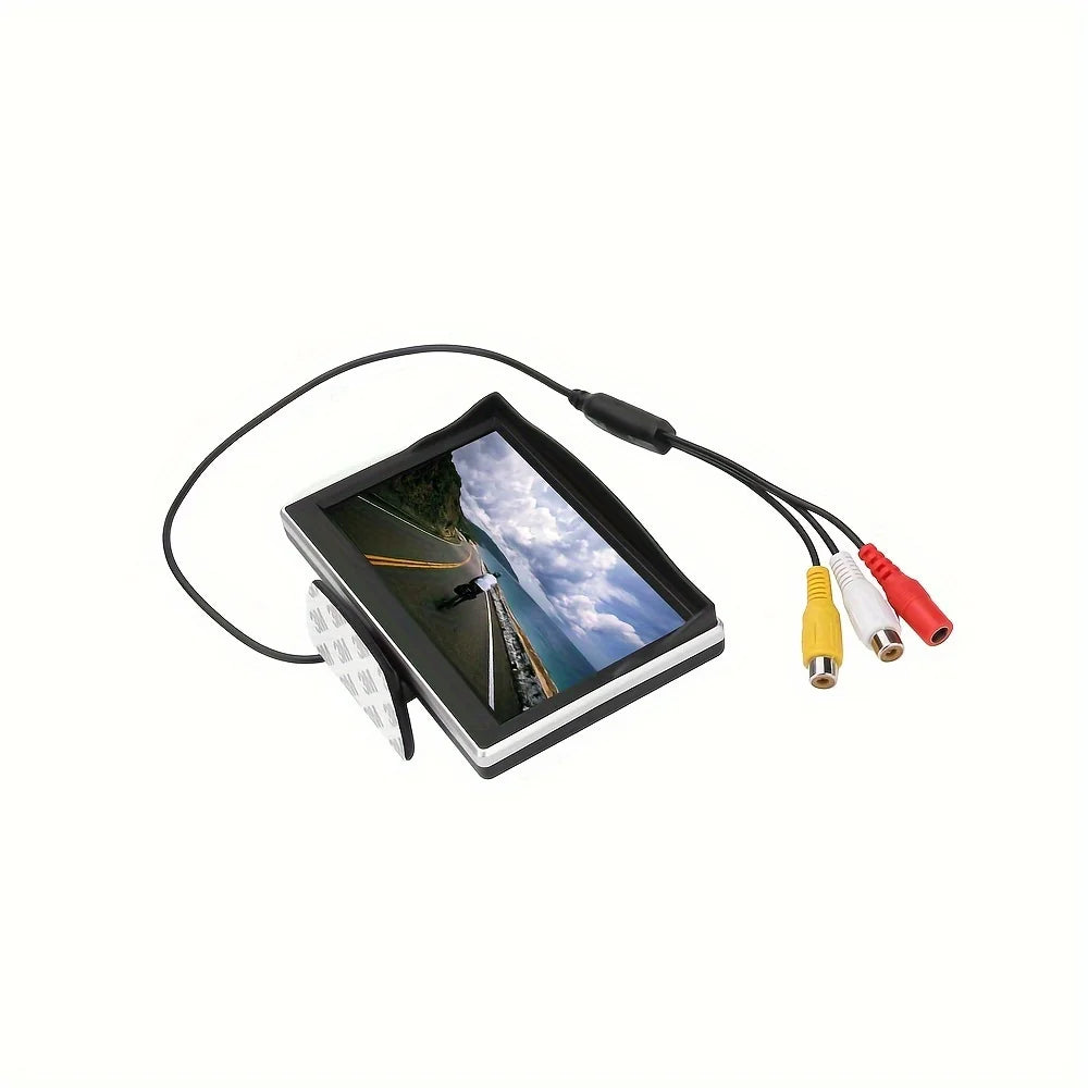 DIY 5'' Inch TFT LCD Screen Monitor For Car Rear View Reverse Backup Parking Camera