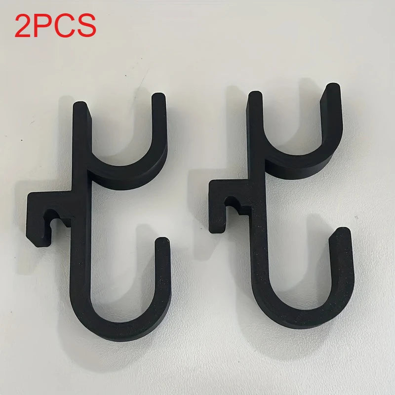 2pcs Car Umbrella Hooks - Trunk Hangers,Universal for Sedans with No-Drill Installation,Multi-Functional Seat Back Storage Racks