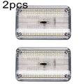 36 LED Car White Rectangular Lights 12V Vehicle Ceiling LED Lighting Lamp Auto Dome Reading Light with On/Off Switch Trunk Lamp