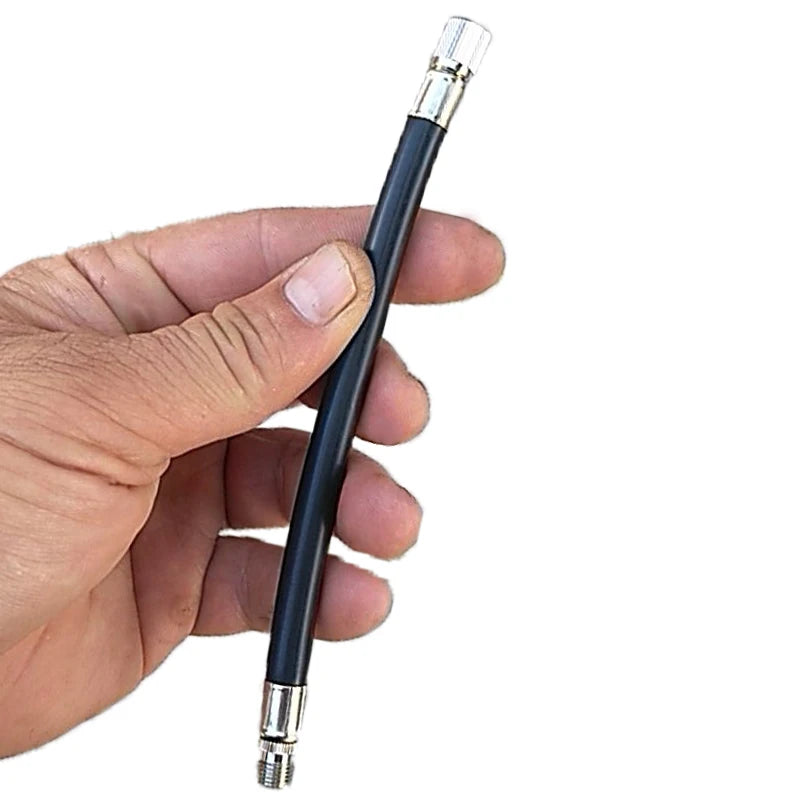 Adaptador de válvula de neumático de camión de goma para rueda gemela, tubo flexible, extensión de válvula para neumático de coche, bicicleta, motocicleta, accesorios para neumáticos