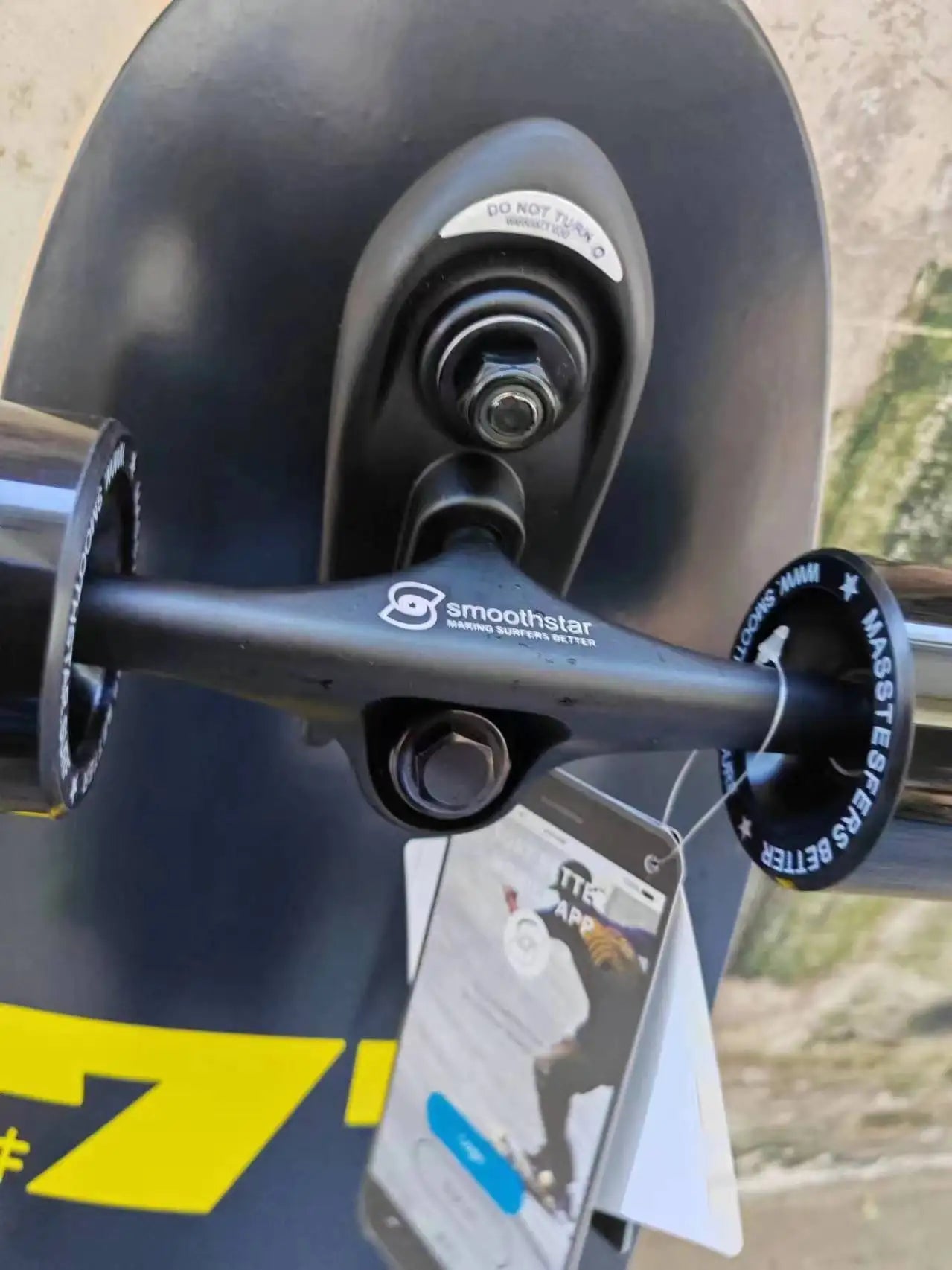 surf skate truck TD truck 77 truck set 2pcs with riser pads bolts smooth star part