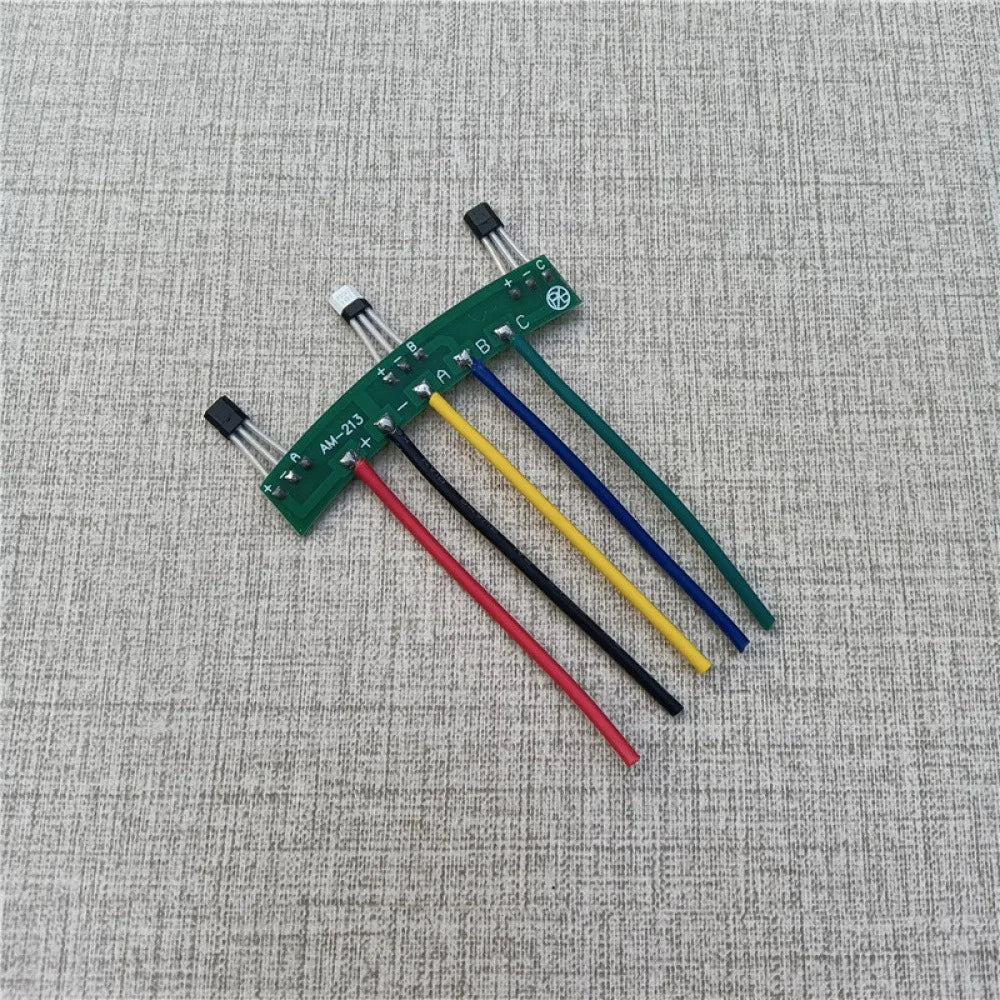 2-Wheels Electric Vehicles Motor Hall Sensor with Board Cable 120 Degree Motor 3147 41F Hall Circuit Board Element E-Bike Parts