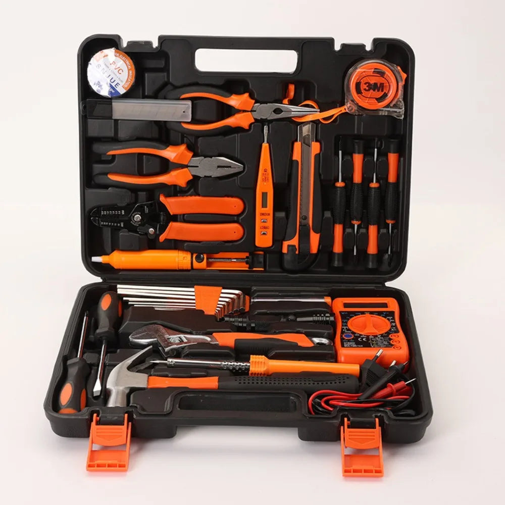 Household Combination Tool Set, Car Hardware Toolbox Set, Auto Repair Tools Electrician Tools Screwdriver Screwdriver Set