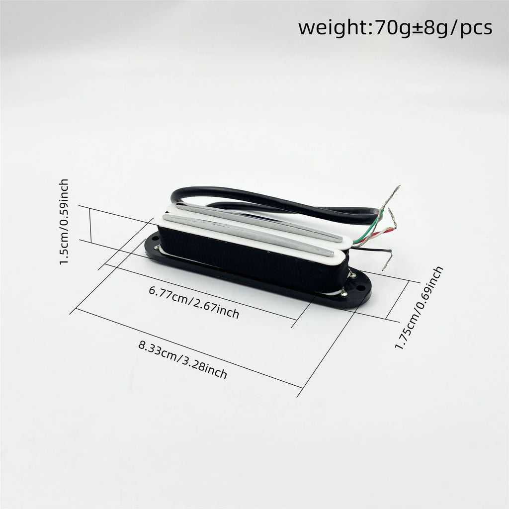 Electric Guitar Pickup Accessory ST Guitar Pickup Electric Guitar Dual-track Pickup Dual-channel 4-color Guitar Accessories