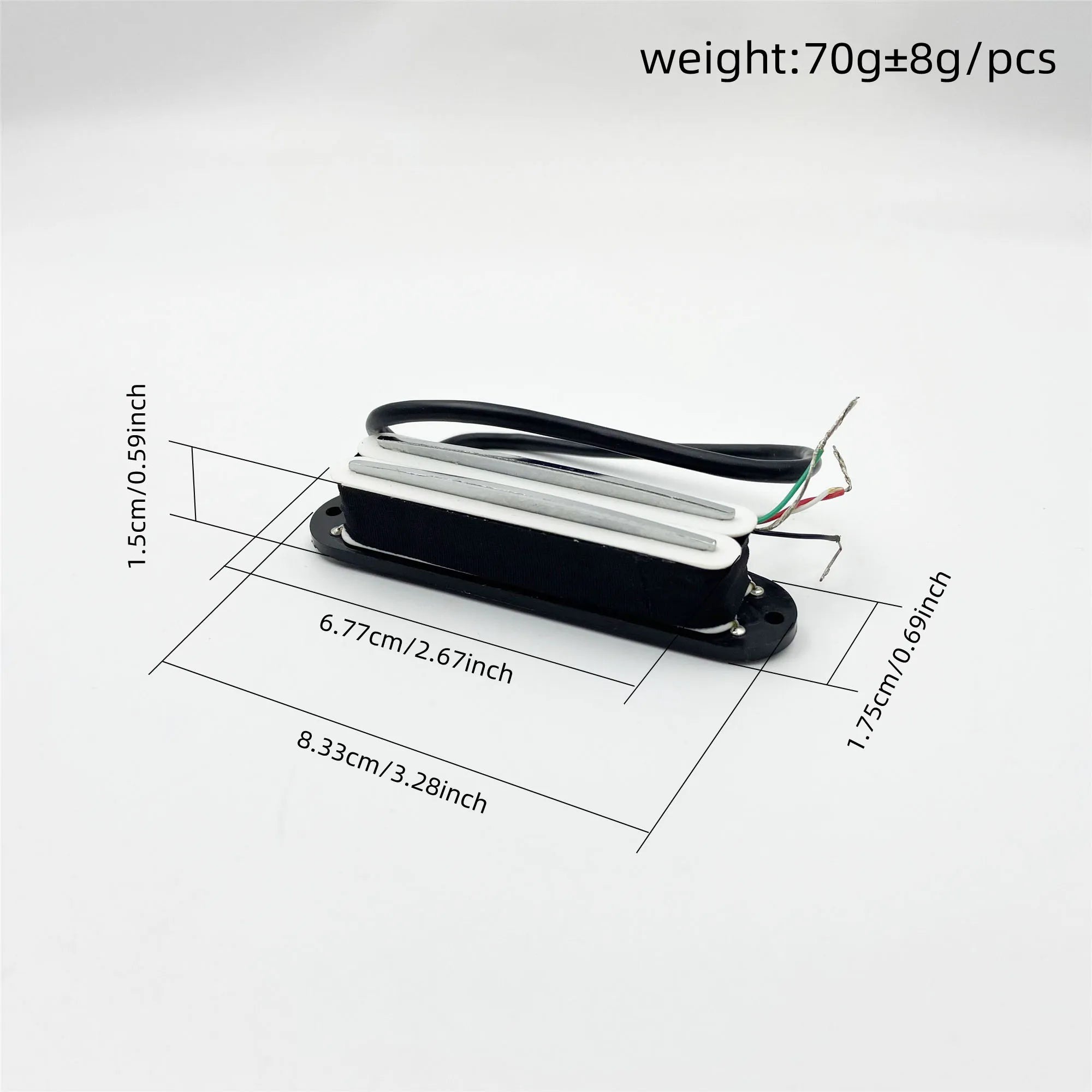 Electric Guitar Pickup Accessory ST Guitar Pickup Electric Guitar Dual-track Pickup Dual-channel 4-color Guitar Accessories