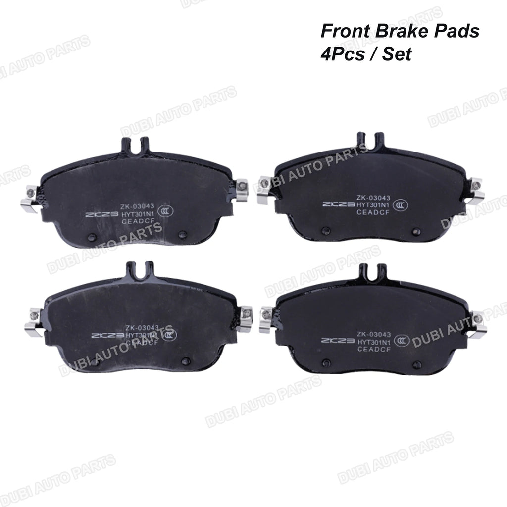 Front Brake Pads For BENZ W176 W246 W242 X156 A180 A200 A220 A250 B180 B220 B250 CLA200 CLA220 GLA200 GLA220 GLA250 0084200620